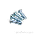 Blue Zink Steel Hex Socket Knopfkopfkappenschrauben